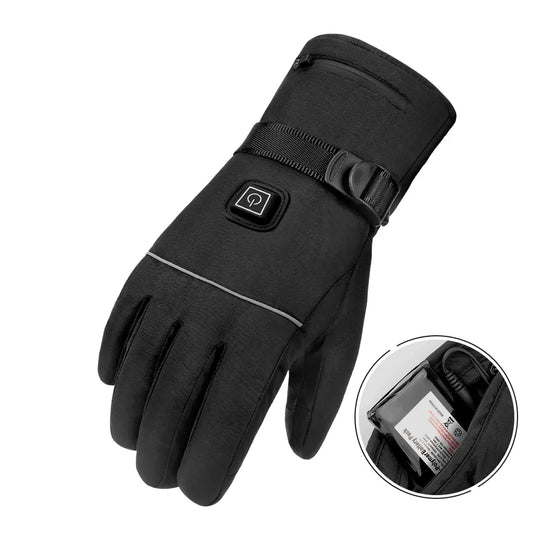 Motorcycle Gloves Waterproof Heated Guantes